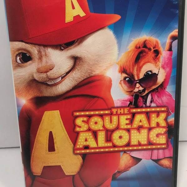 Alvin And The Chipmunks The Squeak Along Music DVD 20th Century Fox 2010 Excellent Condition