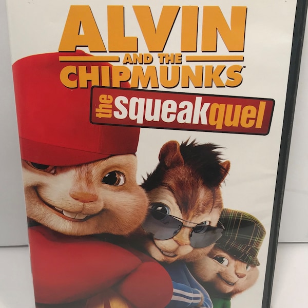 Alvin And The Chipmunks The Squeakquel DVD Movie 20th Century Fox Video Excellent Condition