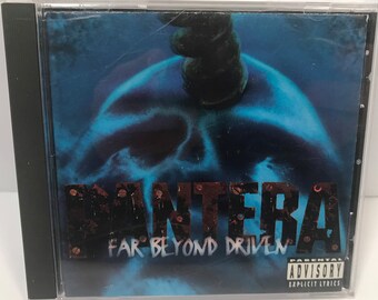 Vintage Pantera Far Beyond Driven First Pressing CD 92302 Eastwest Atlantic Records 1994 Near Mint Condition