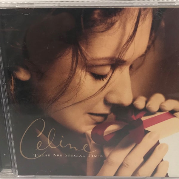 Vintage Celine Dion These Are Special Times Christmas CD Sony Music 1998 Near Mint Condition