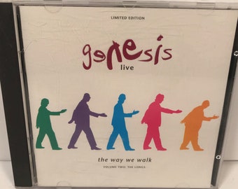 Vintage Genesis The Way We Walk Live Volume 2 The Longs Limited Edition Atlantic Records 82461-1 Near Mint 1993