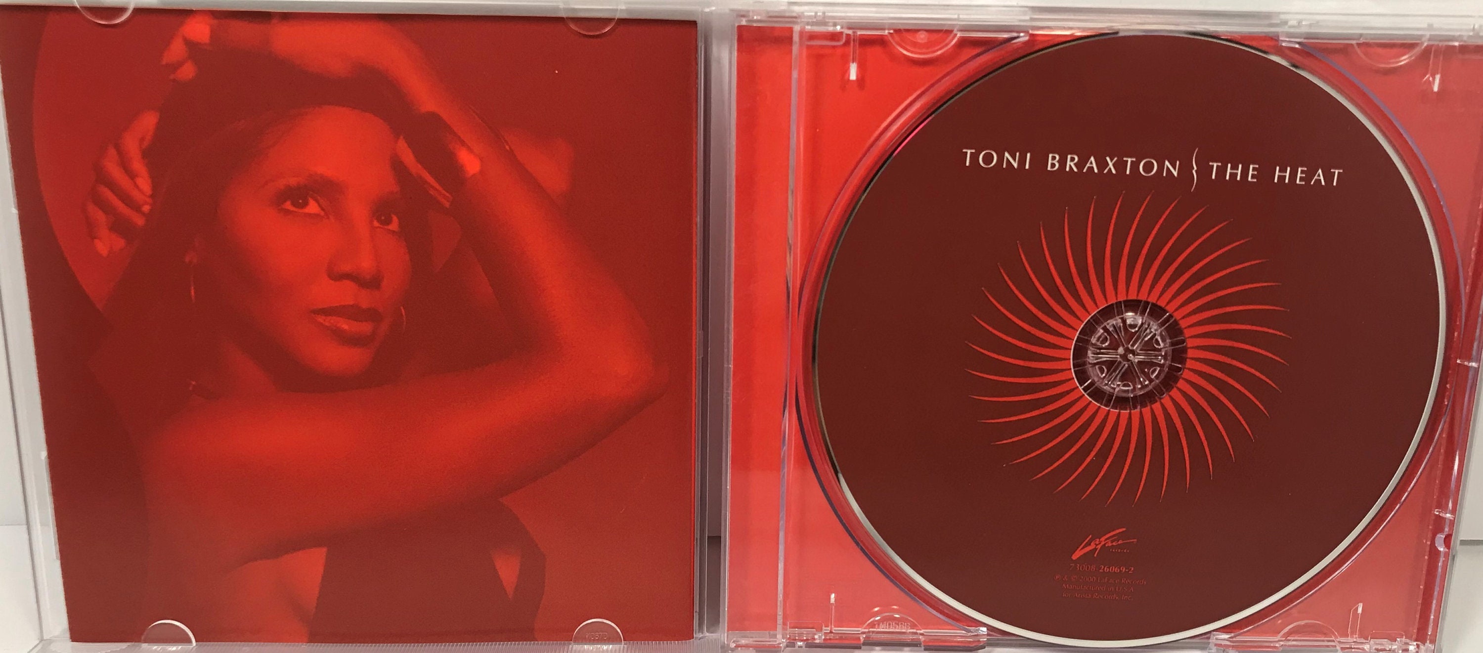 Vintage Toni Braxton the Heat First Pressing CD Laface Records 260692