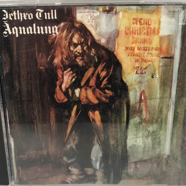 Vintage Jethro Tull Aqualung First Pressing CD Chrysalis Records VK 41044 Near Mint Condition 1984