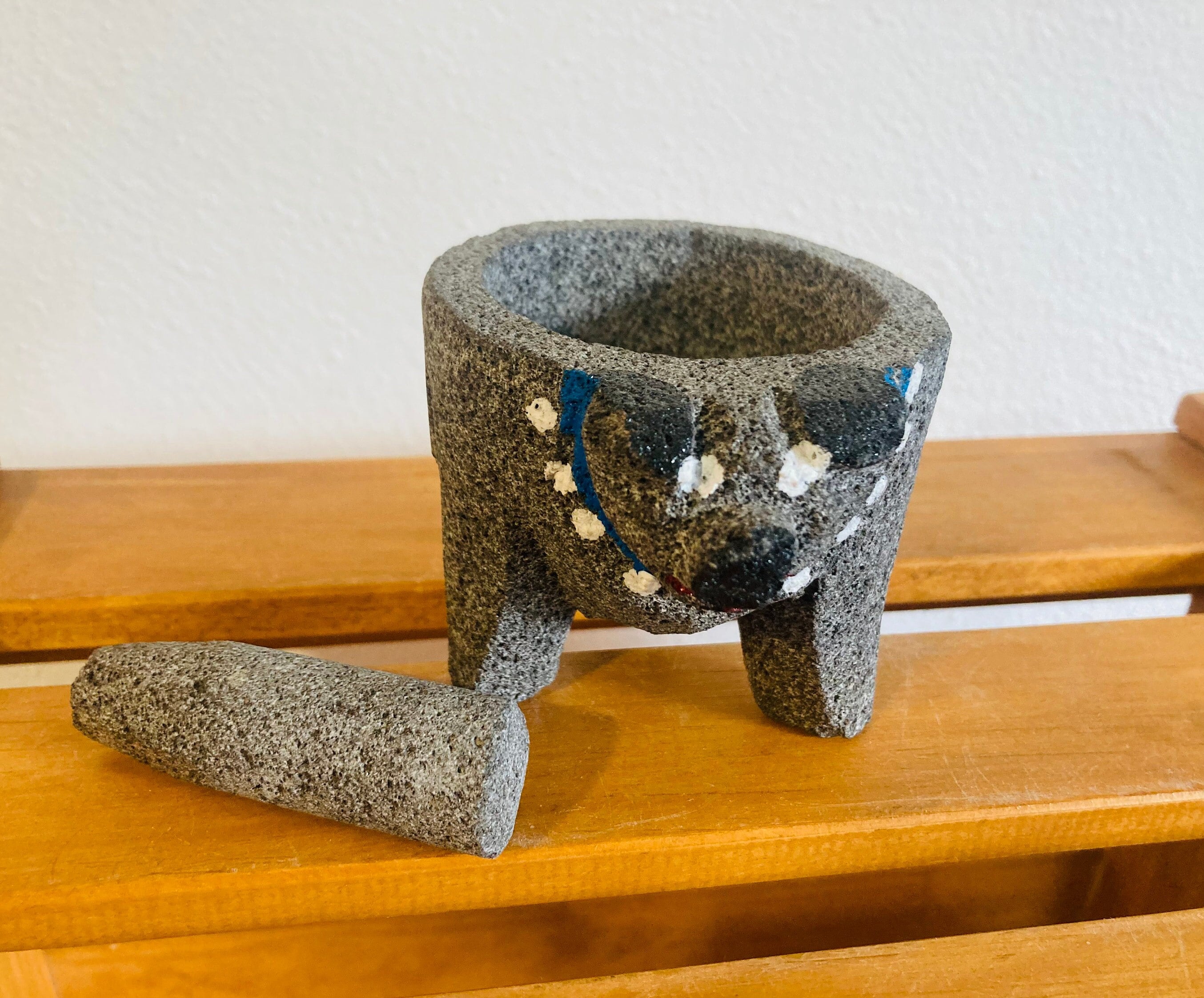 MINI MOLCAJETE Pig Molcajetemexicano Hecho Artesanalmente. Etsy