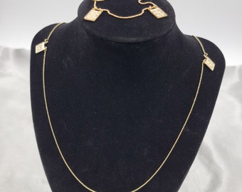 Silver Scapular Necklace, Gold Scapular Necklace, Communion