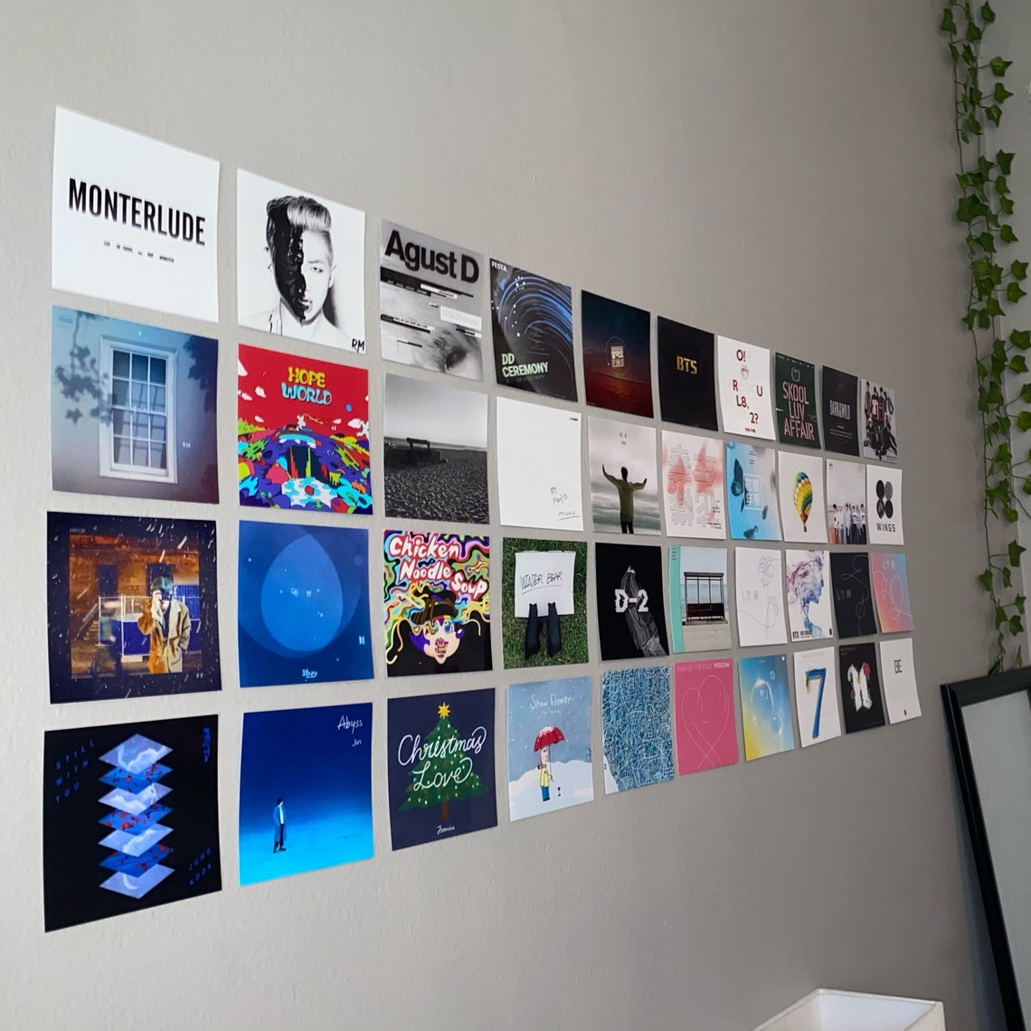 Bts Discography Album Covers Solos Etsy Australia