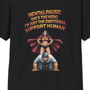Funny Menopause Shirt: Retro &quot;MentalPause&quot; Graphic Tee