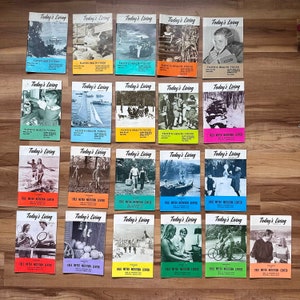 Vintage Today’s Living Magazines 1970s – Health, Wellness & Retro Lifestyle Zines