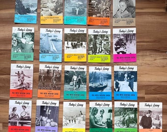 Vintage Today's Living Magazines 1970s – Health, Wellness & Retro Lifestyle Zines