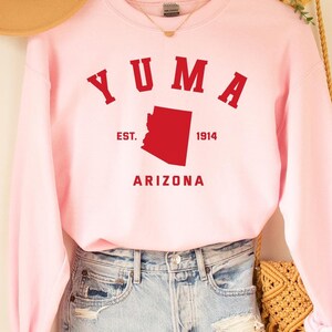 Yuma Sweatshirt, Arizona Shirt, Arizona Tshirt, Arizona Souvenir, Gift From Arizona, The Grand Canyon State, Arizona lover shirt