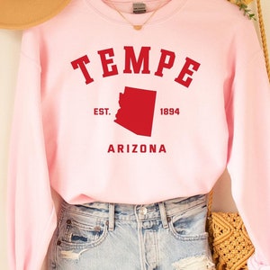Tempe Sweatshirt, Arizona Shirt, Arizona Tshirt, Arizona Souvenir, Gift From Arizona, The Grand Canyon State, Arizona lover shirt