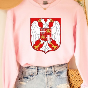 Serbia Sweatshirt,Serbia shirt,Srbijan,Serbia tshirt, Serbia shirt, Serbian Roots, Serbia Roots Shirt, Serbian Grown, Serbia Flag