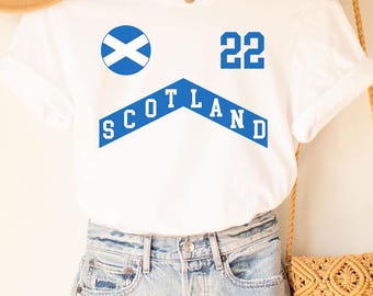 Schotland-T-shirt, Schotland, T-shirt Schotland, Schotland cadeaus, Schotland shirt, Schotland t-shirt, Schotland fans cadeau, Schotland spel