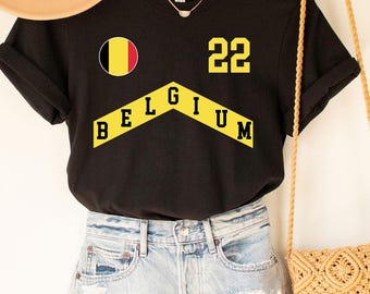 Belgium T-Shirt, Belgium Jersey, Belgium gifts, Belgium shirt, Belgium t shirt, Belgium fans gift, Belgium game