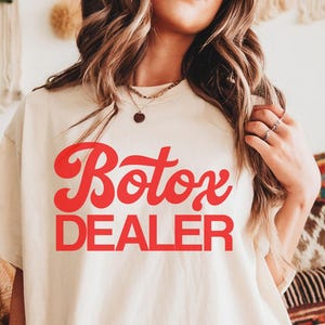 Botox dealer Comfort Colors shirt, Botox Dealer Tee, Esthetician Shirt, Esthetician Gift, Licensed Esthetician, Esthetician