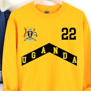 Moletom Uganda, camisa Uganda, futebol Uganda, camiseta de lembrança Uganda, viagem Uganda, camiseta de férias Uganda, camiseta Uganda, camiseta Uganda