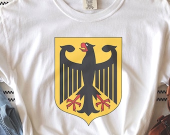 Germany T-Shirt, Germany Shirt, German Eagle, German Eagle Crest, Deutschland T-Shirt, Germany Deutschland, German Pride