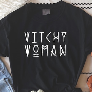 Witchy Woman Tee, Witchy Woman, Witch Shirt, Pagan TShirt, Occult Shirt, Salem Witch Trials, Witch Shirt, Salem Shirts