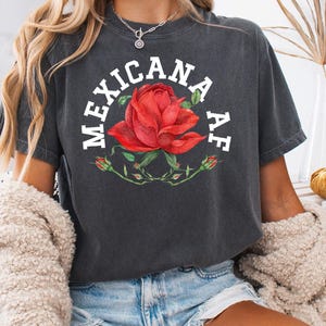 Mexicana Komfort Farben T-Shirt, Mexicana T-Shirt, Mexicana Shirts, Mexiko Shirt, mexikanische Geschenk, Latein Geschenk, Lateinische Shirts