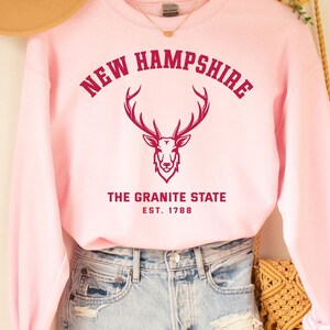 New Hampshire Sweatshirt, New Hampshire Shirt, New Hampshire T-Shirt, New Hampshire Tee, New Hampshire Souvenir Gift, Travel