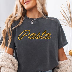 Pasta Comfort Colors shirt, Pasta Gifts, Spaghetti Tee, Foodie Gift, Funny Shirt, Food T-shirt, Food Shirt, Noodles Shirt, Gift