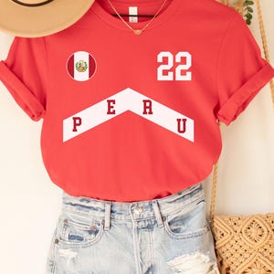 Peru T-Shirt, Peru Shirt, Peru Flag, Peru Crewneck, South America Gifts, Peruana gift, Peruana tshirt, Peru Souvenir, Peru friend