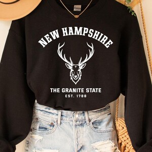 New Hampshire Sweatshirt, New Hampshire Shirt, New Hampshire T-Shirt, New Hampshire Tee, New Hampshire Souvenir Gift, Travel