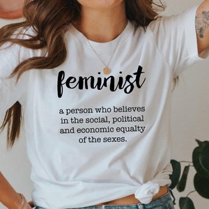 Feminist T-Shirt, Women's Empowerment Tee, Gender Equality Shirt, Feminism Activist Top, Unisex Graphic Tee