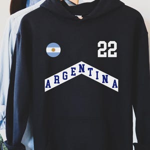 Hoodie Argentinië, Jersey Argentinië, T-shirt Argentinië, cadeaus Argentinië, shirt Argentinië, T-shirt Argentinië, cadeau Argentinië fans