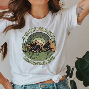 Family trip Tee, Personalized family vacation, Custom made family trip, family road trip shirt, summer vacation tshirt