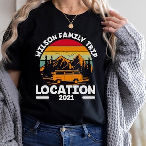 Family trip T-Shirt, Personalized family vacation, Custom made family trip, family road trip shirt, summer vacation tshirt