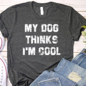 Dog Owner Unisex Tee Shirt, Pet Lover Tshirt, Animal Parent Gift, Dog Mom Dad Apparel, Puppy Paw Print Top, Canine Enthusiast Clothing