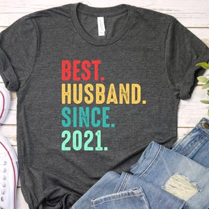 Husband Unisex Jersey Tee - Perfect Gift for Spouse, Boyfriend Gift, Anniversary Present, Men&#39;s Graphic T-Shirt, Wife Husband Matching