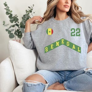 Senegal Sweatshirt, Senegal Jersey, Senegal  gifts, Senegal  shirt, Senegal  t shirt, Senegal  fans gift, Senegal