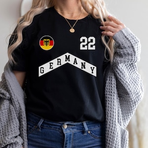 Germany T-Shirt, Germany jersey, Germany football, Personalized number, Germany gift, World cup shirt, Germany Shirt