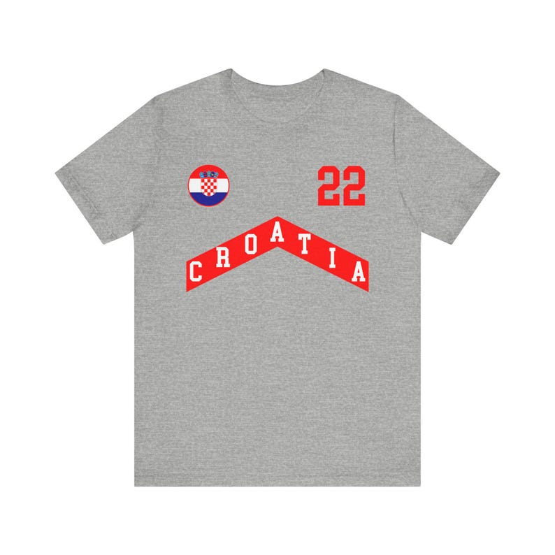Kroatien Tee, Kroatien Shirt, Kroatien Hauptstadt, Kroatien 2024 Abschlag, Kroatien Fußball Trikot, Kroatien navijaci, WM Trikot Bild 10