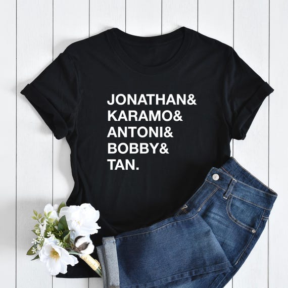 Queer Shirt, Queer Eye Cast T-shirt, Queer Eye Tee, Karamo Shirt