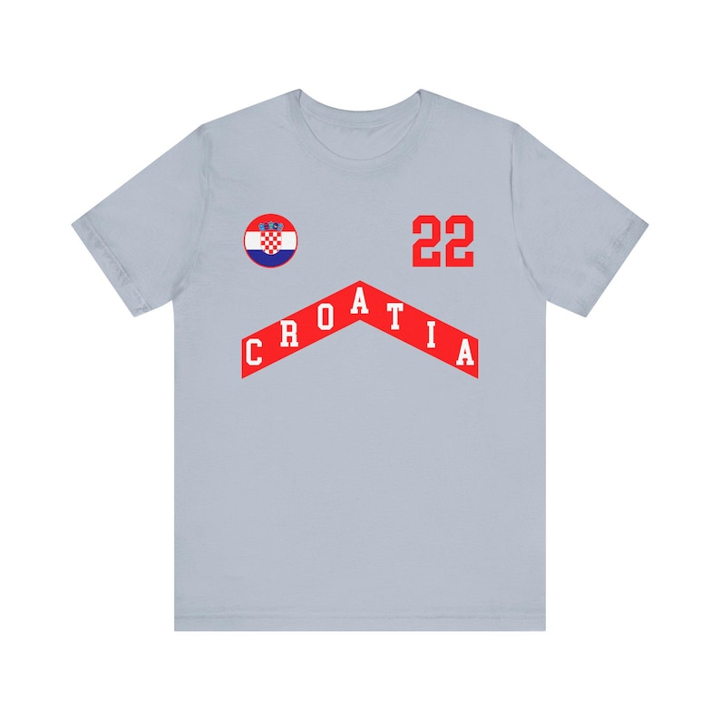 Kroatien Tee, Kroatien Shirt, Kroatien Hauptstadt, Kroatien 2024 Abschlag, Kroatien Fußball Trikot, Kroatien navijaci, WM Trikot Bild 9