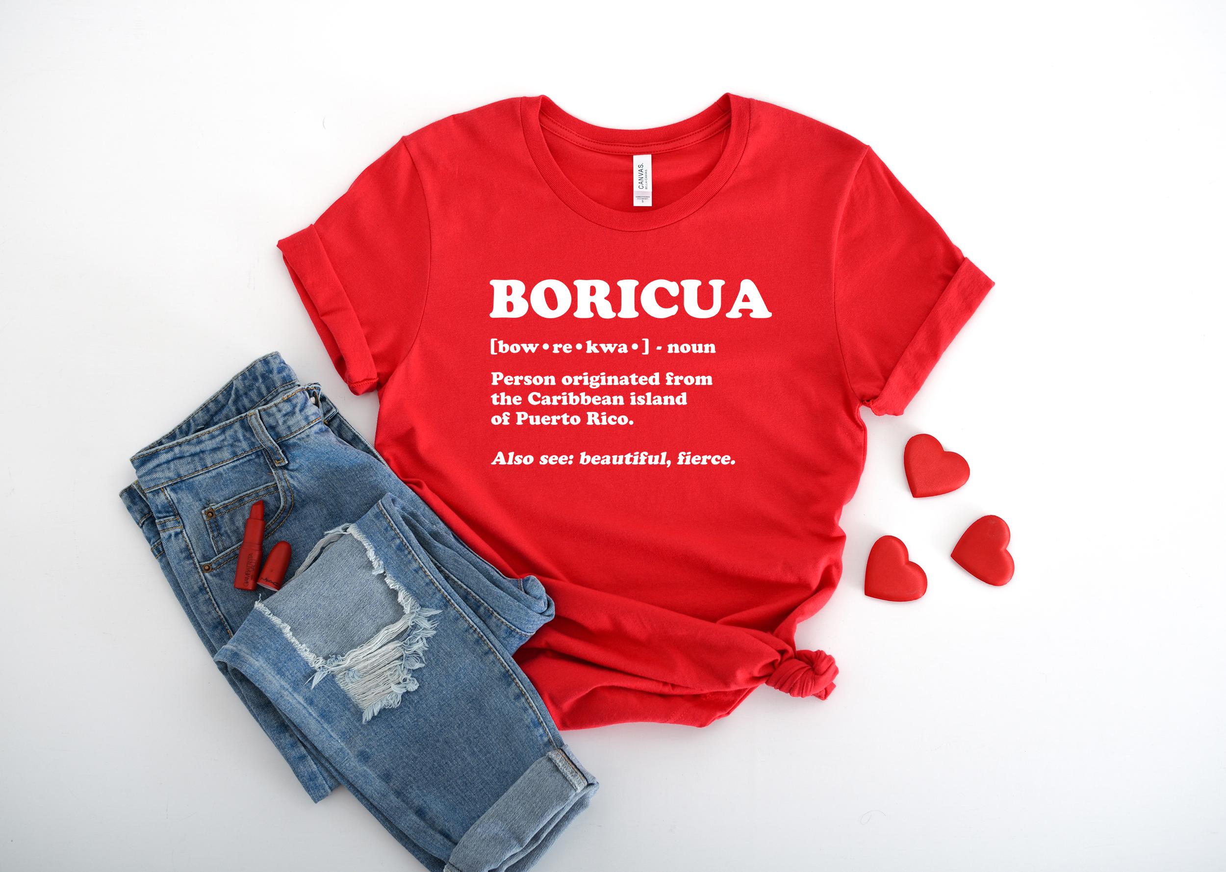 Camiseta Boricua, Camiseta Puerto Rico, Camiseta Puertorriqueña, Refranes Puertorriqueños, Camiseta Boricua, Camiseta Bilingüe, Camiseta Latina