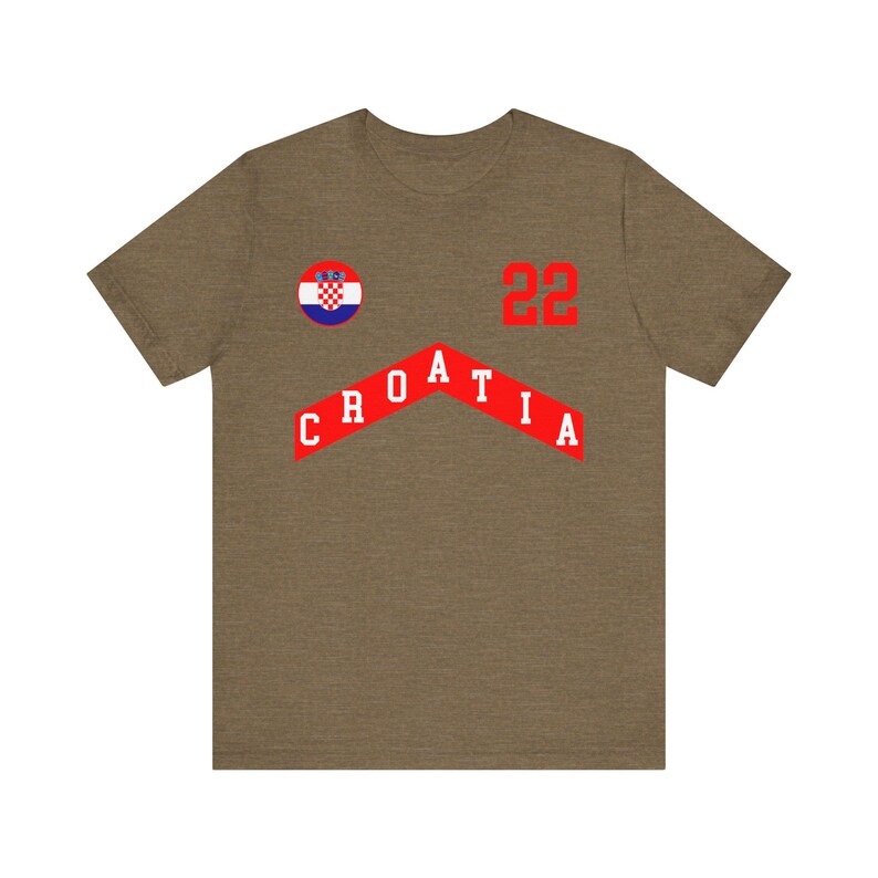 Kroatien Tee, Kroatien Shirt, Kroatien Hauptstadt, Kroatien 2024 Abschlag, Kroatien Fußball Trikot, Kroatien navijaci, WM Trikot Bild 7