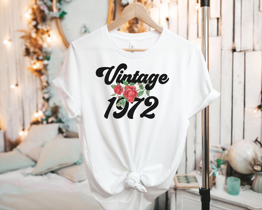 52nd Birthday T-Shirt For 1972 Born - Limited Edition Unisex Gift