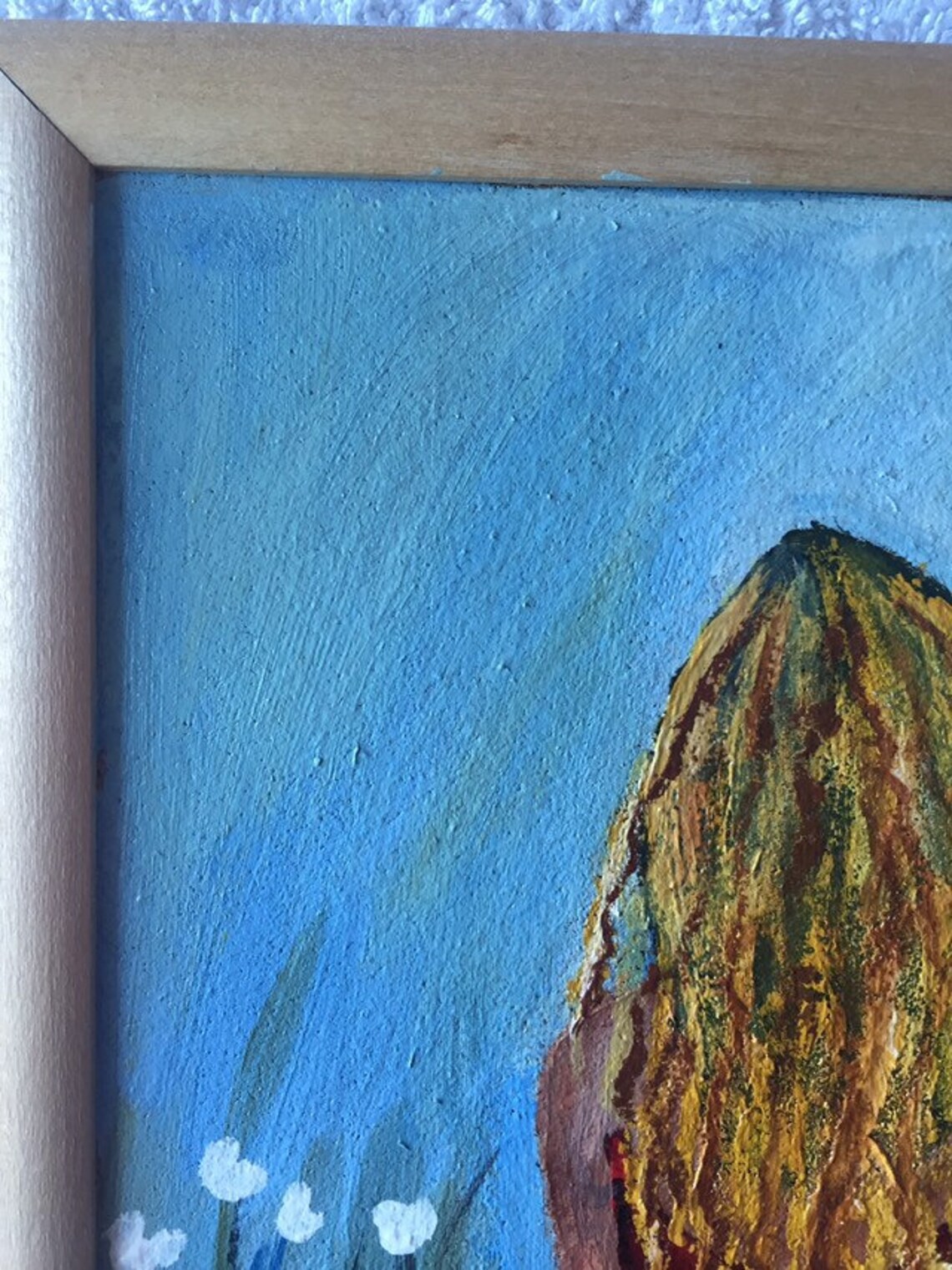 Acrylic painting on hardboard wall art original acrylic Etsy