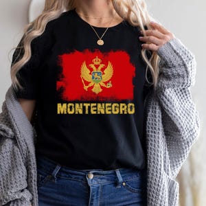 Montenegro Tee, Montenegro shirt, Montenegro Country, Crna Gora Shirt, Montenegro tshirt, Montenegrin Gift, Montenegro Pride