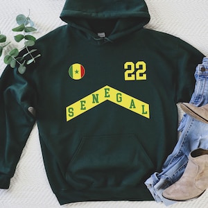 Senegal Hoodie, Senegal Jersey, Senegal  gifts, Senegal  shirt, Senegal  t shirt, Senegal  fans gift, Senegal