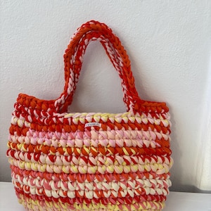 Handmade Crochet Bag ALBA image 12