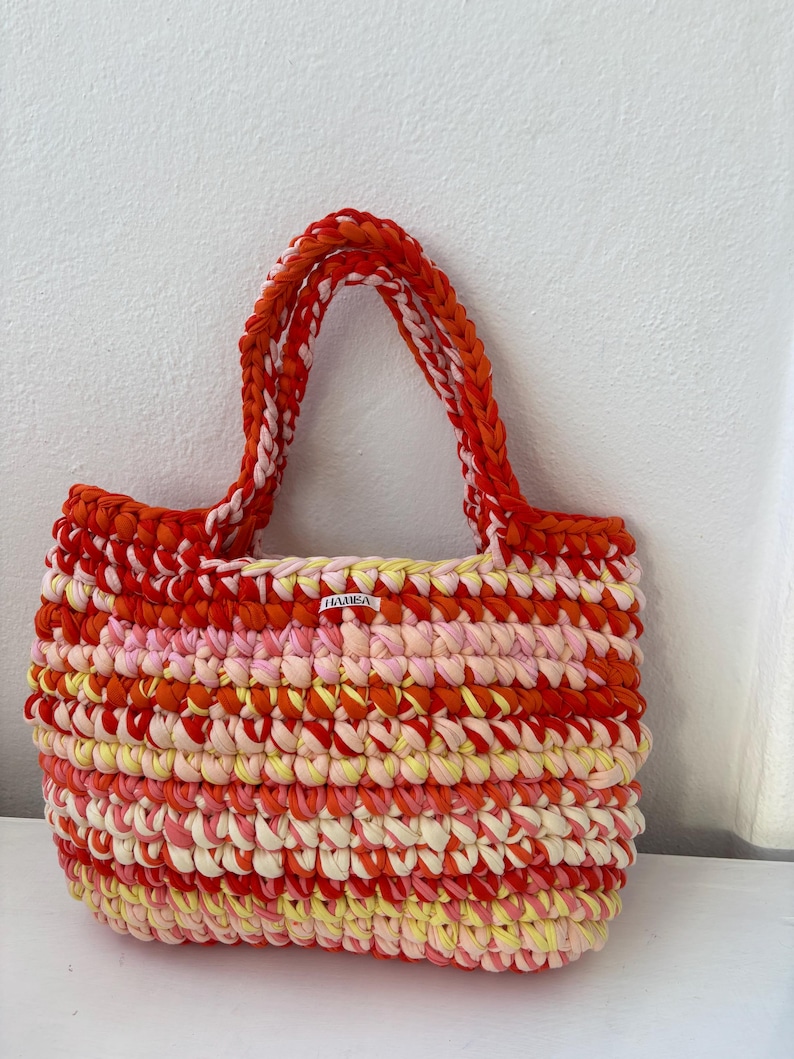 Handmade Crochet Bag ALBA image 12