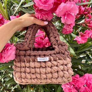 Handmade Crochet  Bag LUNA