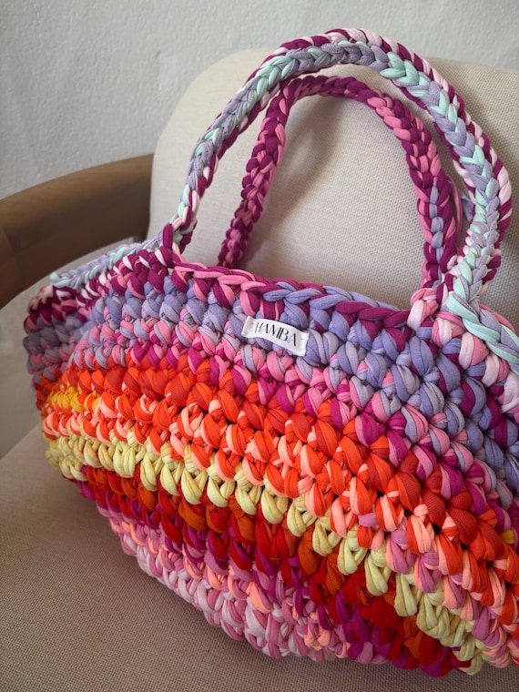 Handmade Crochet  Bag ALBA