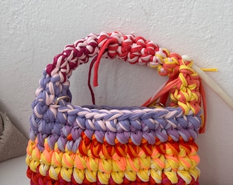 Handmade Crochet  Bag LUNA