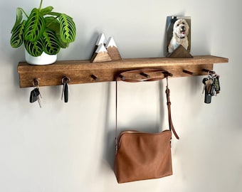 Entryway Organizer | Key Holder | Entryway Shelf | Coat Hanger | Entryway Organization